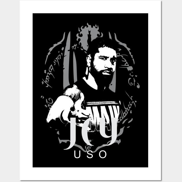 vintage jey uso Wall Art by rootrider88